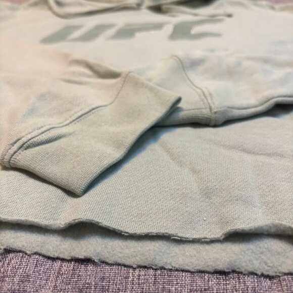 UFC Crop Hoodie, Color: Sage, Large - Picture 9 of 10